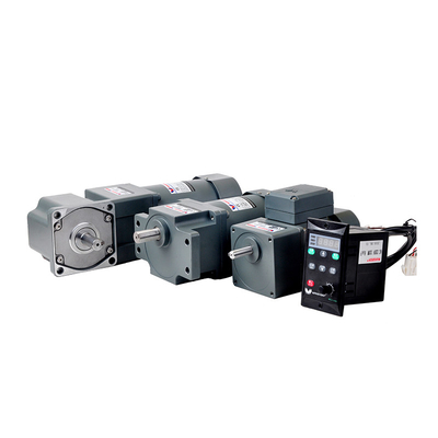 Tegangan 40W AC Gear Motor Peredam Kecepatan Torsi Tinggi