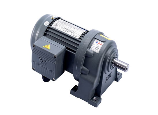 AC Medium Gear Motor Horizontal Vertikal 1/3 Phase 220v 380v Poros Torsi Tinggi
