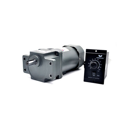 Single Phase Micro AC Gear Motor Compact Dengan Pengontrol Kecepatan