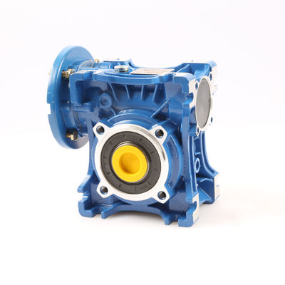 Rasio Pengurangan Daya 180W 1:25 Worm Gear Motor B14 Flange