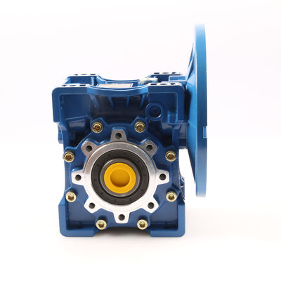 NMRV90 Worm Gear Box 0.06kW-7.5kW Dengan Input Flange Torsi output besar
