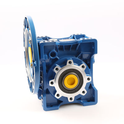 NMRV90 Worm Gear Box 0.06kW-7.5kW Dengan Input Flange Torsi output besar