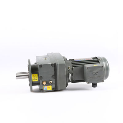 R series Key Shaft Foot Mounted Helical Gear Motor Untuk Penggerak Agitator