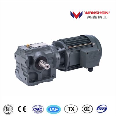 Wanshsin K Series AC Electric Bevel Helical Gear Motor Untuk Industri Berat