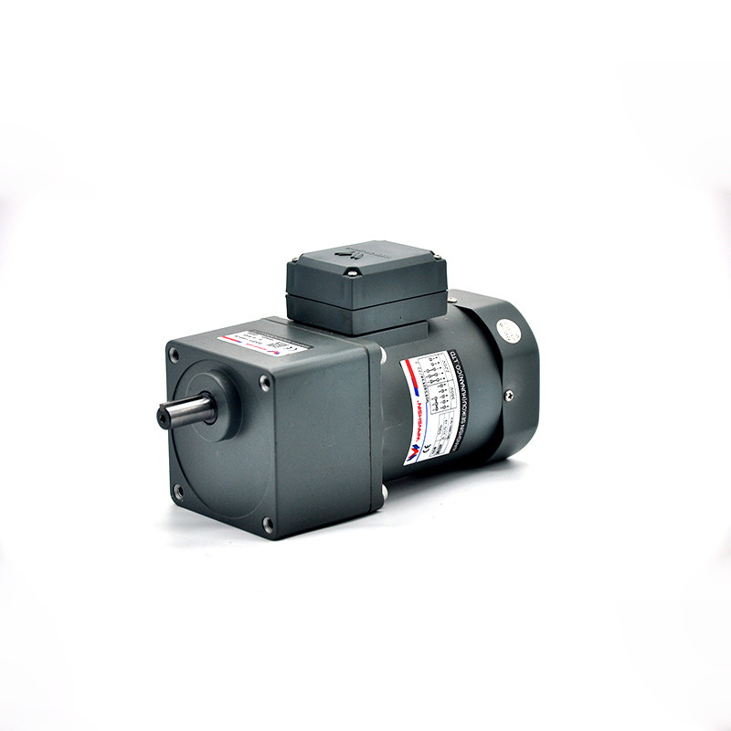 Single Phase AC Micro Gear Motor Compact Gear Motor Dengan Pengontrol Kecepatan