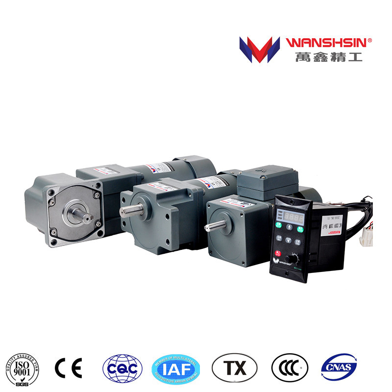 Micro AC / DC Gear Motor Multi Match Ratio Pengontrol Gearbox Berongga Sudut Kanan