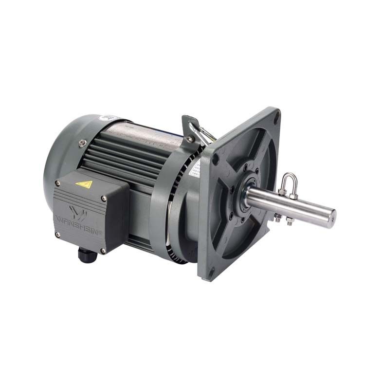 Rasio Pengurangan 1: 100 Pengurangan Kecepatan Daya Motor 2.2kW Peredam Gear Motor