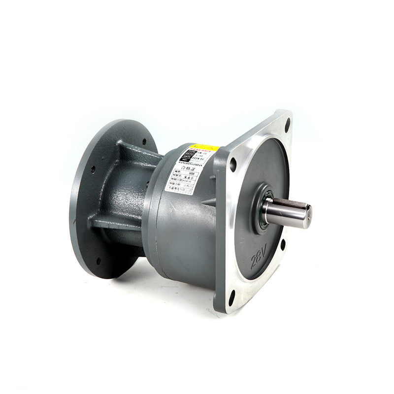 Rasio Pengurangan 1: 5 IP54 AC Gear Motor Gearbox Peredam Kecepatan Waktu Umur Panjang