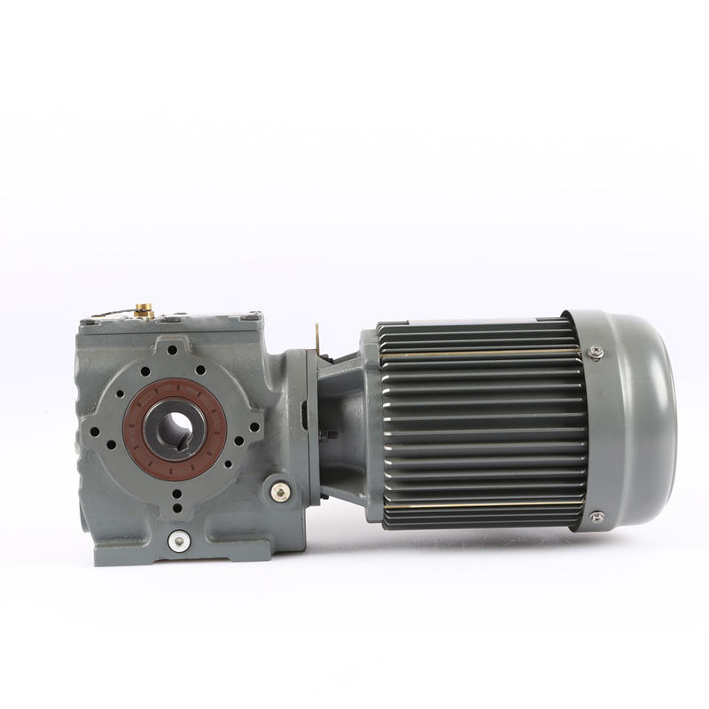 Flange Mounted 62HRC Helical Worm Gear Motor 2 Tahapan